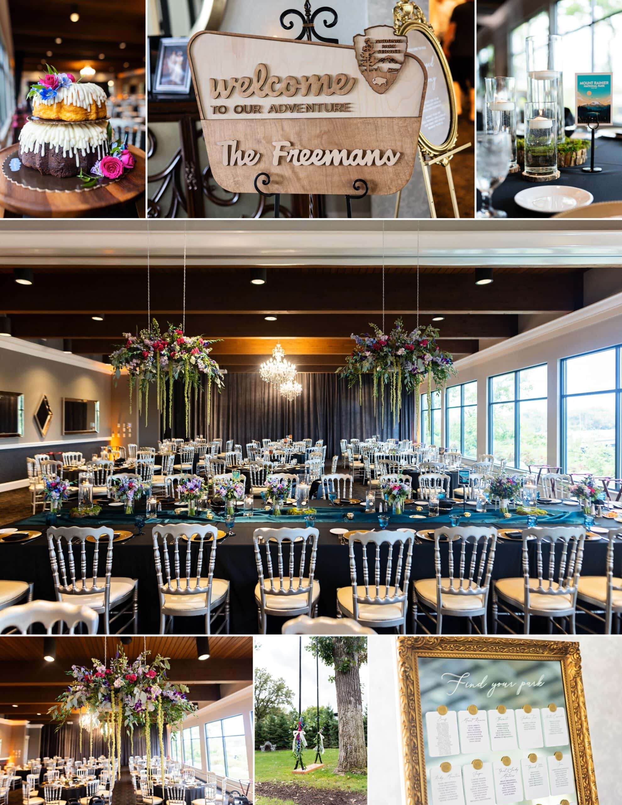 Reception at Leopold's Mississippi Gardens in NE Minneapolis